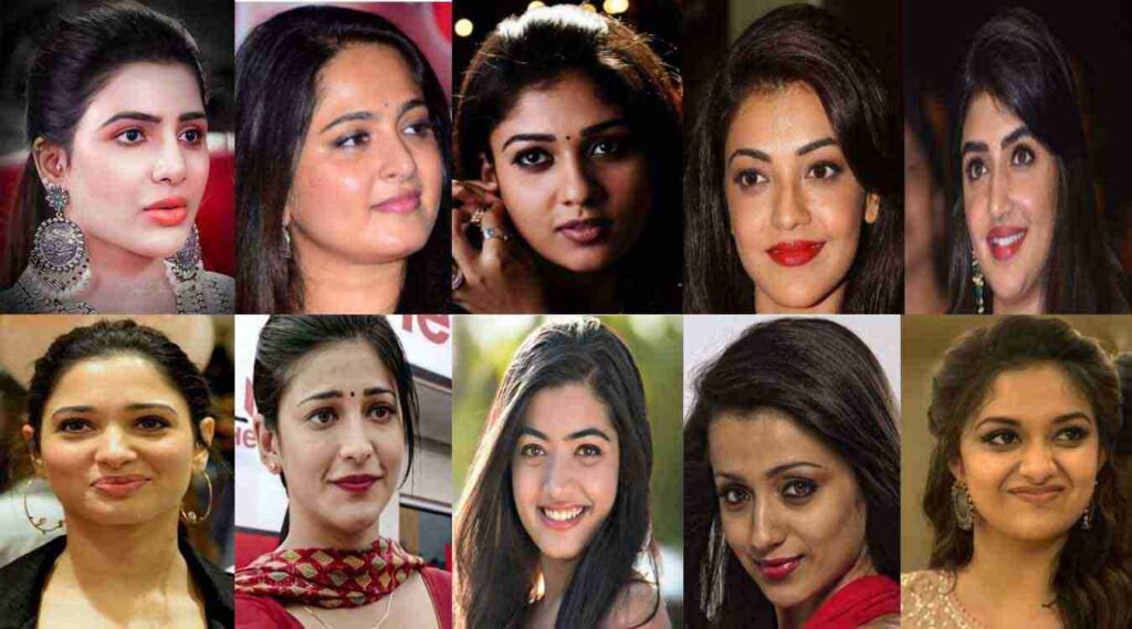 Top 10 Beautiful South Indian Actresses