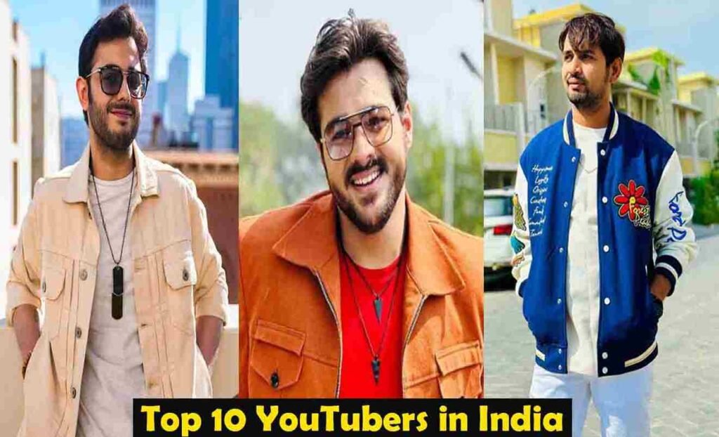 Top 10 YouTubers in India